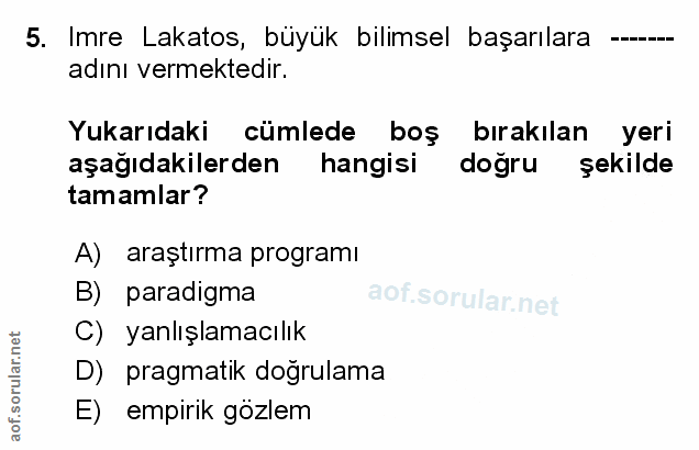 Soru 5