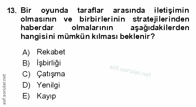 Soru 13