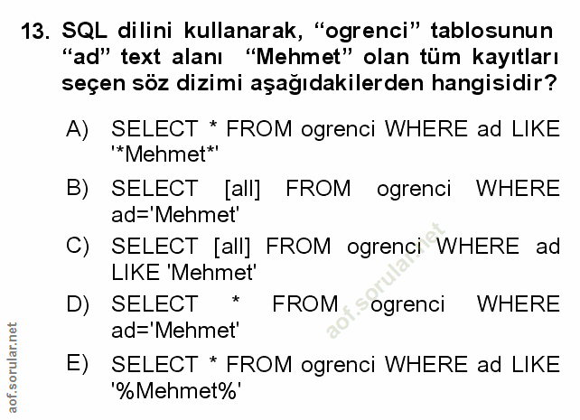 Soru 13