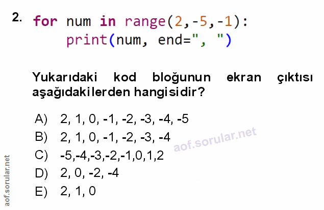 Soru 2