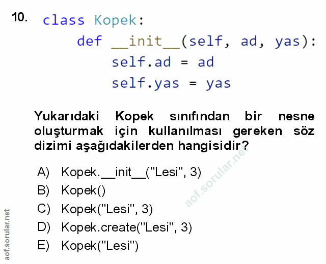 Soru 10