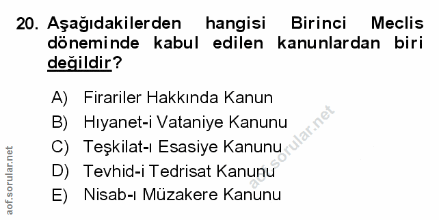 Soru 20