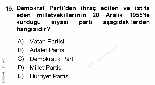 Soru 19