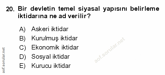 Soru 20
