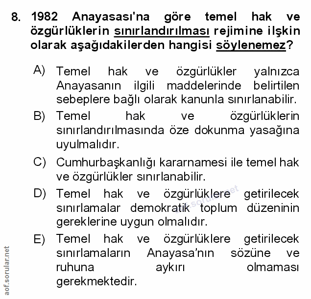 Soru 8