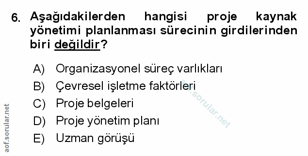 Soru 6