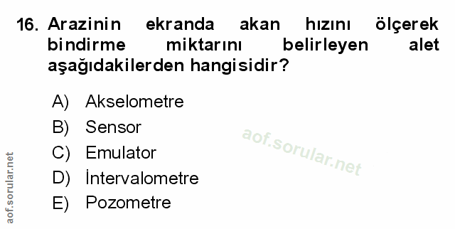 Soru 16