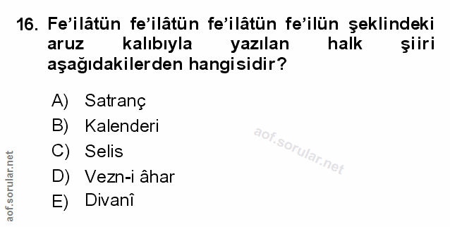 Soru 16