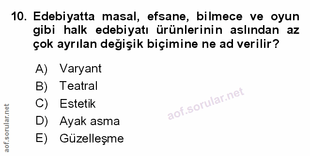 Soru 10