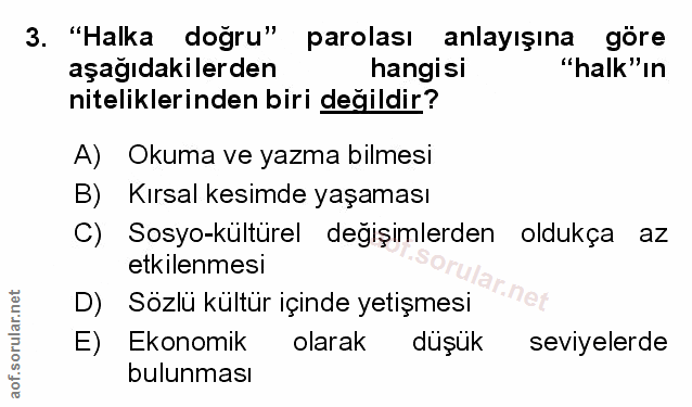 Soru 3