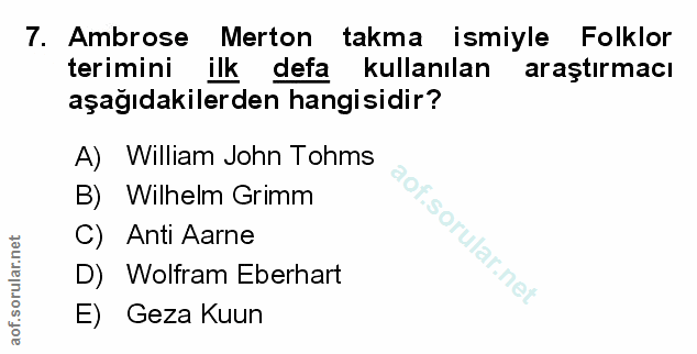 Soru 7