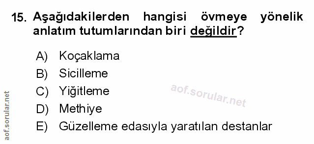 Soru 15