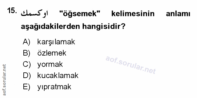 Soru 15