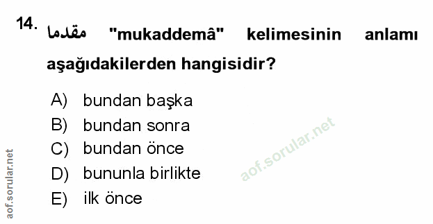 Soru 14