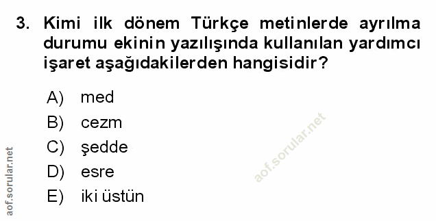 Soru 3