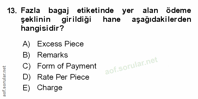 Soru 13