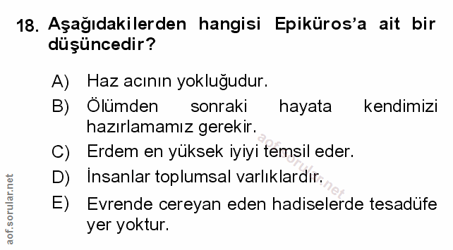 Soru 18