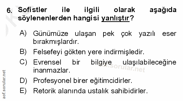Soru 6