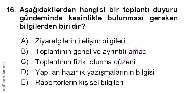 Soru 16