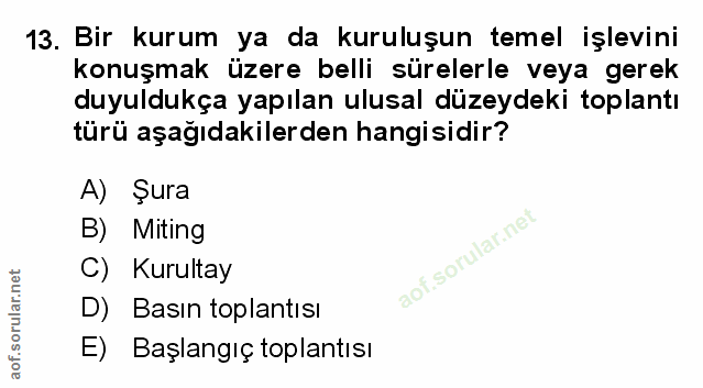 Soru 13