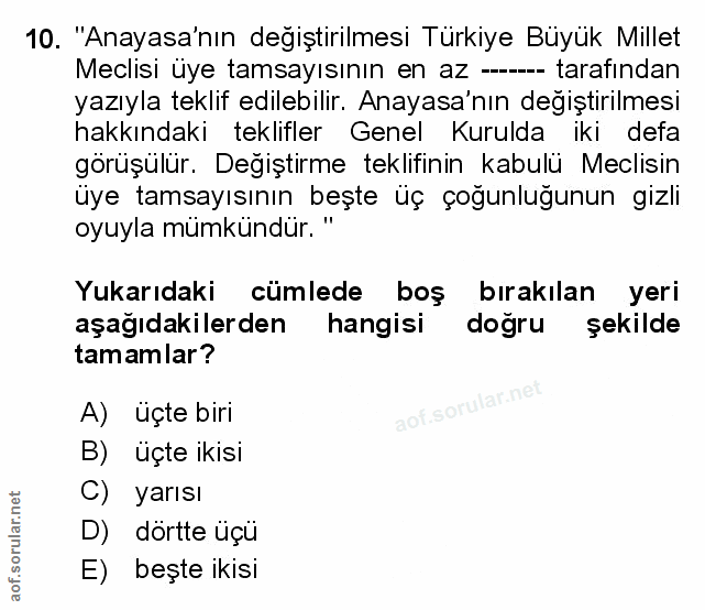 Soru 10