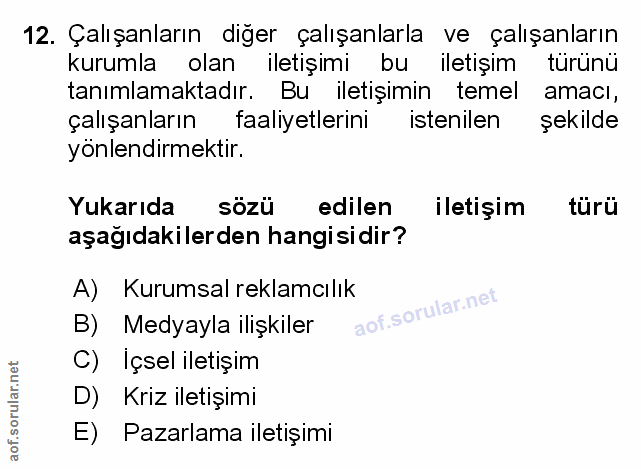 Soru 12