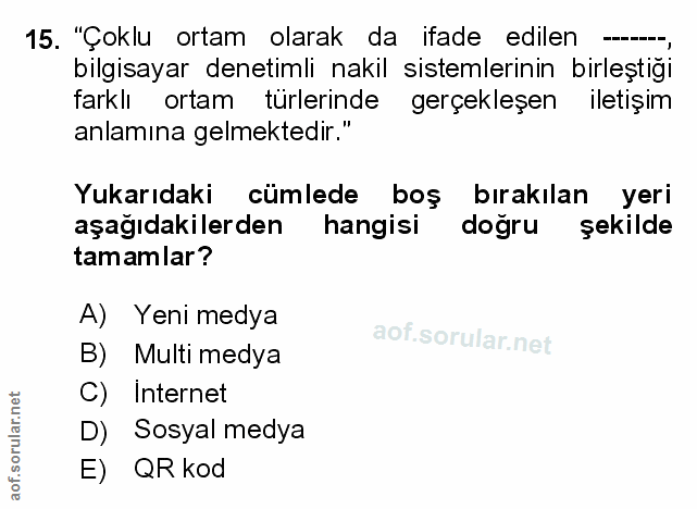 Soru 15