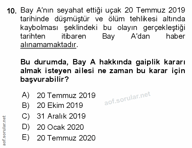 Soru 10