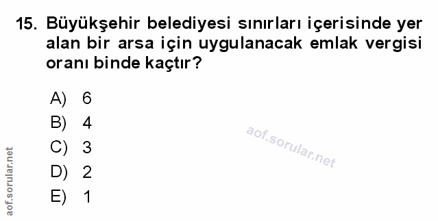 Soru 15