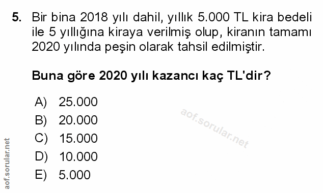 Soru 5