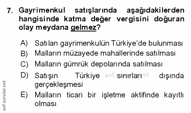 Soru 7