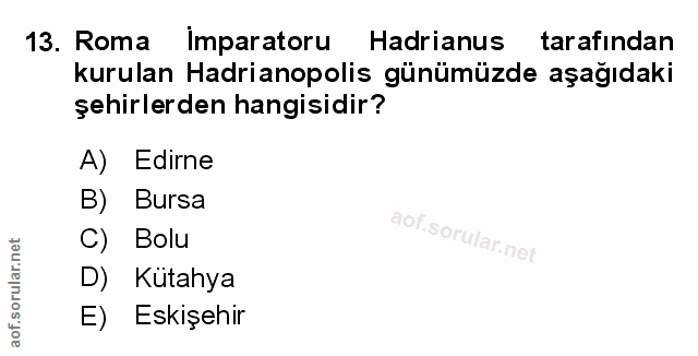 Soru 13
