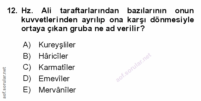 Soru 12