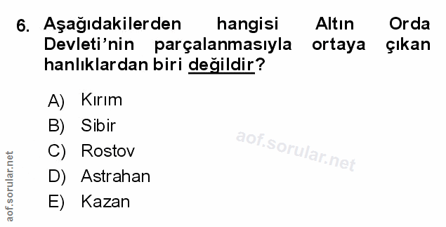 Soru 6