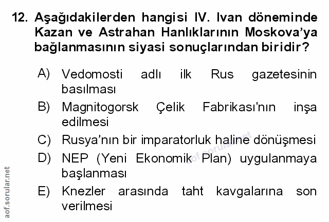 Soru 12