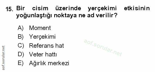 Soru 15