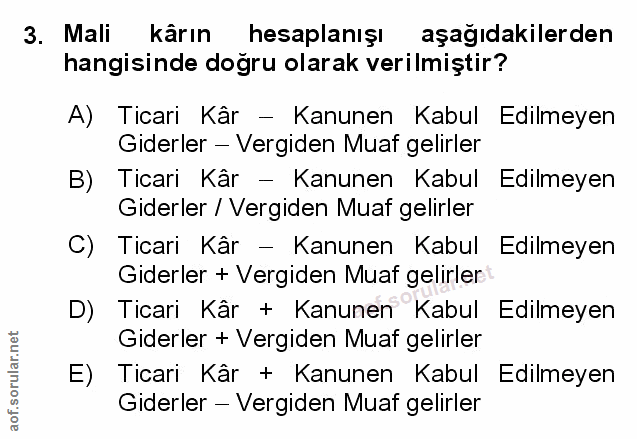 Soru 3