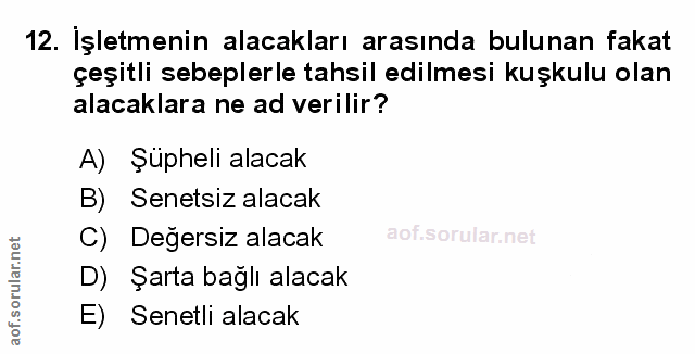 Soru 12