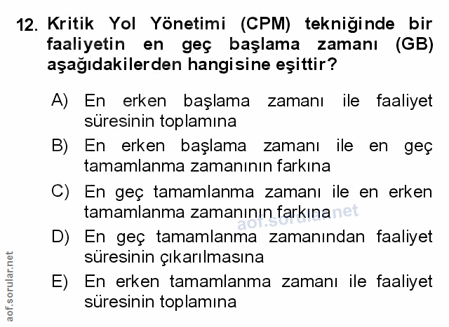 Soru 12