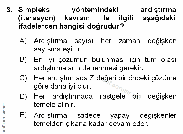 Soru 3