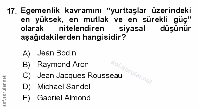 Soru 17