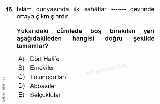 Soru 16