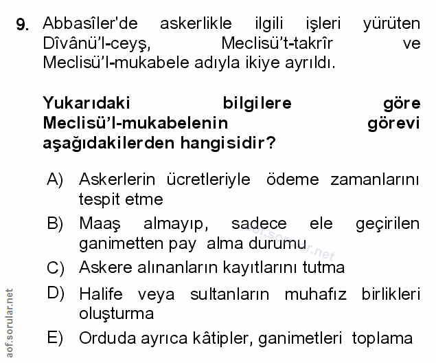 Soru 9
