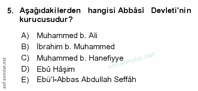 Soru 5