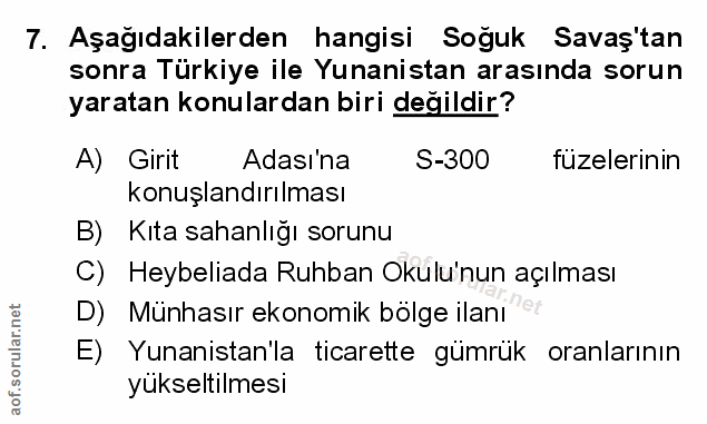 Soru 7