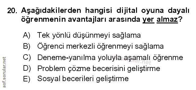 Soru 20