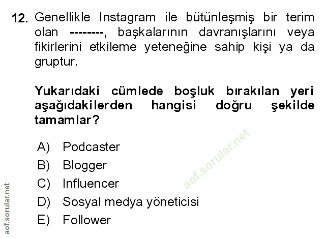 Soru 12