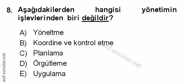 Soru 8