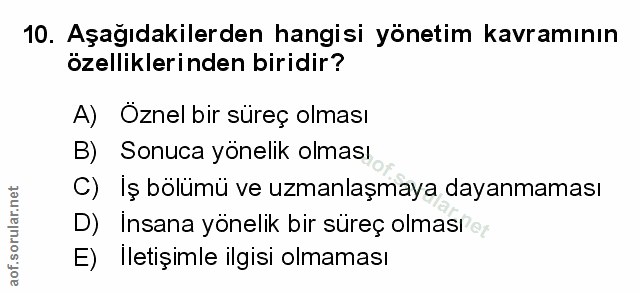 Soru 10