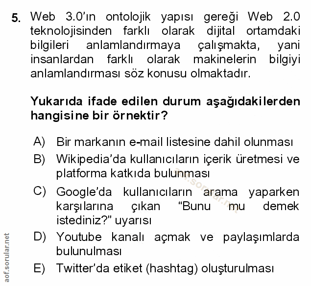 Soru 5